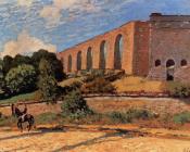 阿尔弗莱德 西斯莱 : The Aqueduct at Marly